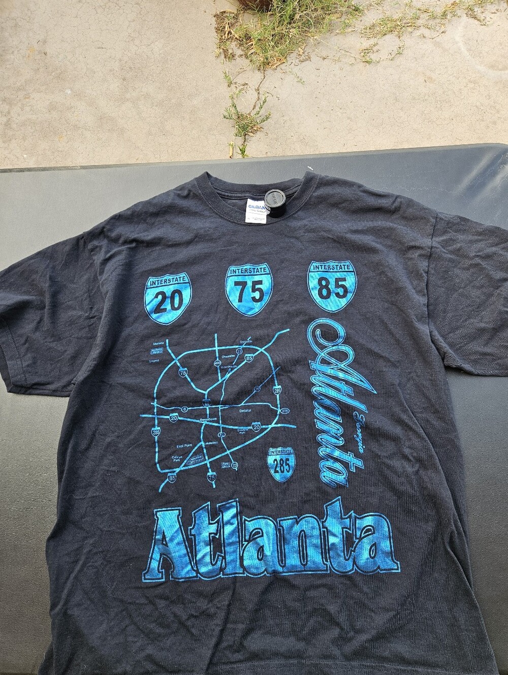 Atlanta Georgia Y2K Graphic Gildan Tee